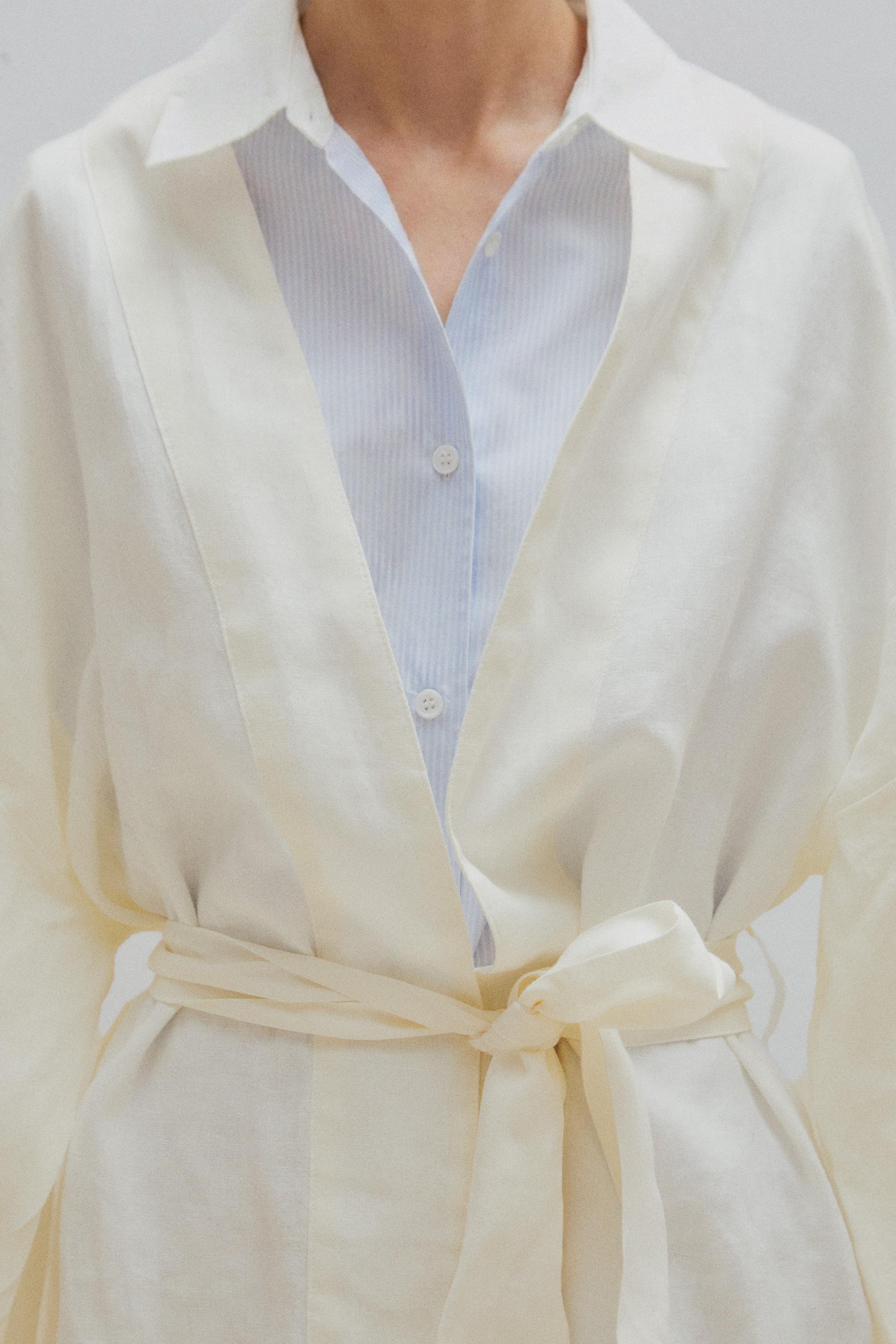 LINEN ROBE